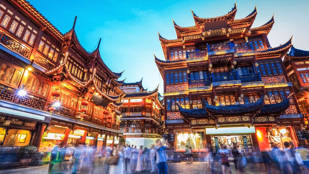 Shanghai cityscape, China