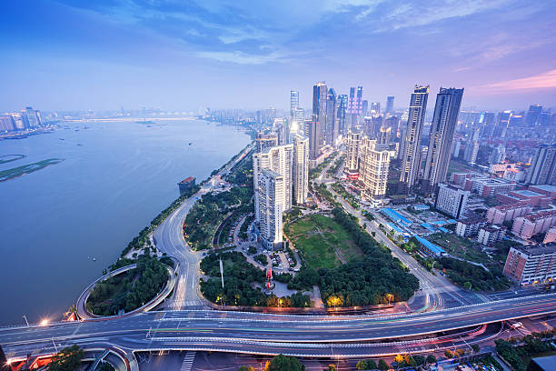 Wuhan city view, Hubei Province, China